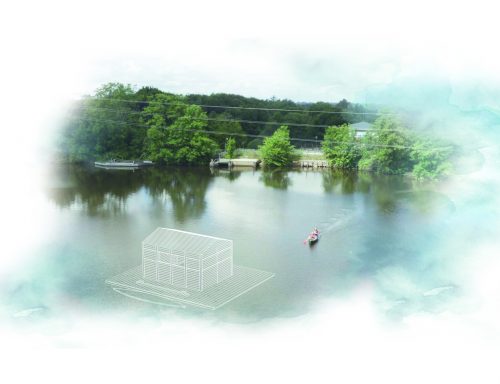 De flydende gårde